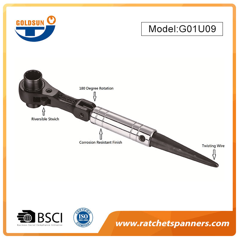 How Does a Foldable Socket Ratchet Wrench Enhance Efficiency in Tight and Awkward Spaces?